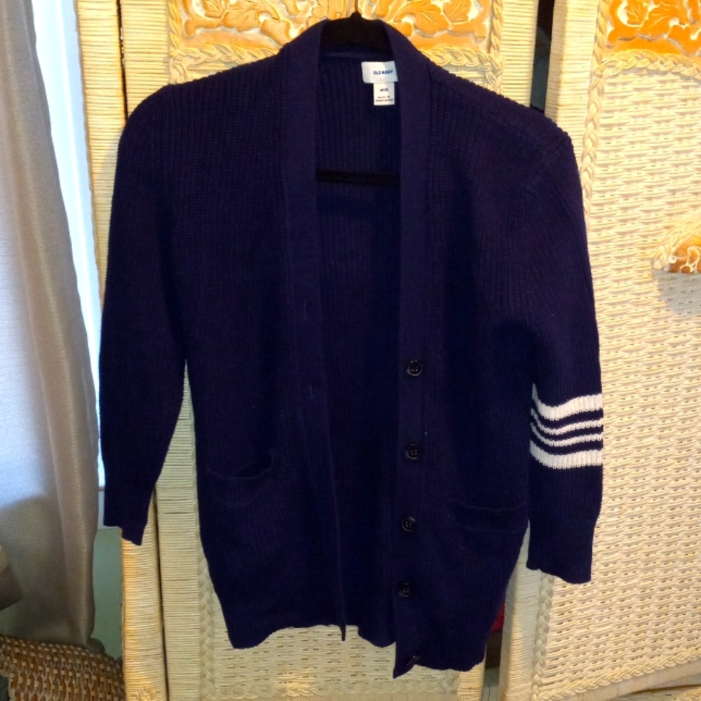 GENTLY WORN Blue old navy kids cardigan